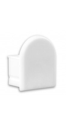 Eindkap voor LED strip profielen zonder kabeldoorvoer - 05.2WIT