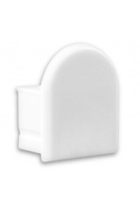 Eindkap voor LED strip profielen zonder kabeldoorvoer - 05.2WIT