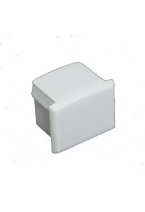 Eindkap voor LED strip profielen zonder kabeldoorvoer - 05.1WIT