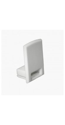 Eindkap voor LED Strip profielen met kabeldoorvoer -  15.1ALU