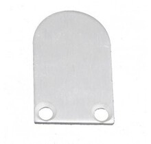 2 x LED profiel eindkapjes inclusief schroeven PL6 C2 Spica