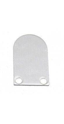 2 x LED profiel eindkapjes inclusief schroeven PL6 C2 Spica