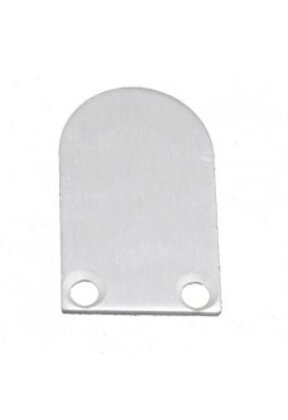 2 x LED profiel eindkapjes inclusief schroeven PL6 C2 Spica