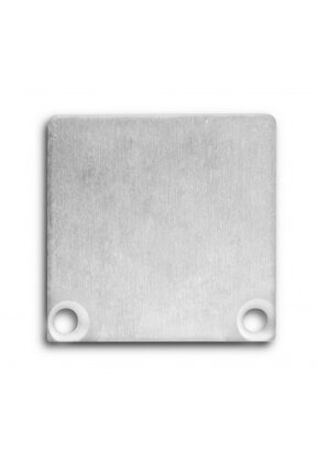 2 x LED profiel eindkapjes inclusief schroeven XL06ALU.C1
