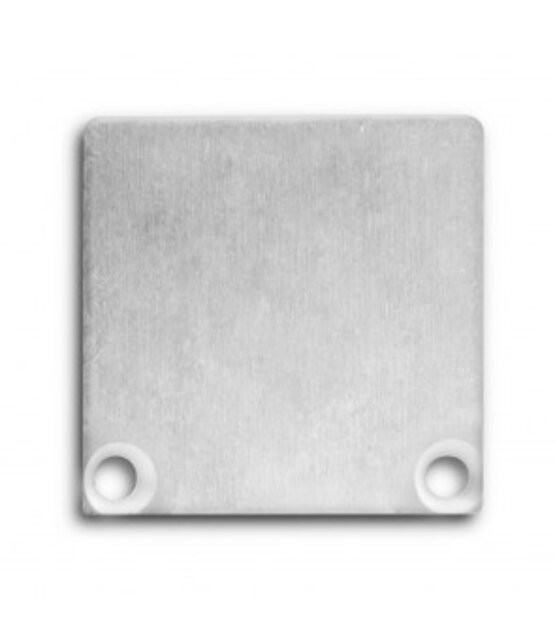 2 x LED profiel eindkapjes inclusief schroeven XL06ALU.C1