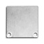 Luksus 2 x LED profiel eindkapjes inclusief schroeven XL06ALU.C1