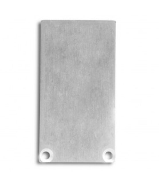 2 x LED profiel eindkapjes inclusief schroeven XL06.C3 - ALU