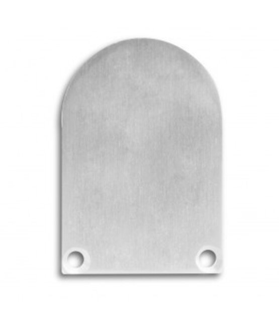 2 x LED profiel eindkapjes inclusief schroeven  XL06.C4 - ALU