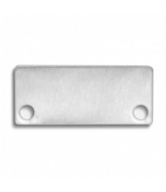 2 x LED profiel eindkapjes inclusief schroeven  XL05ALU.C1