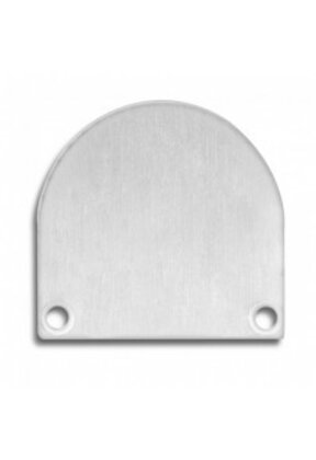 2 x LED profiel eindkapjes inclusief schroeven  XL05ALU.C4
