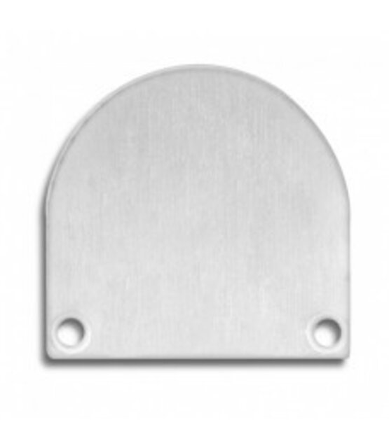 2 x LED profiel eindkapjes inclusief schroeven  XL05ALU.C4