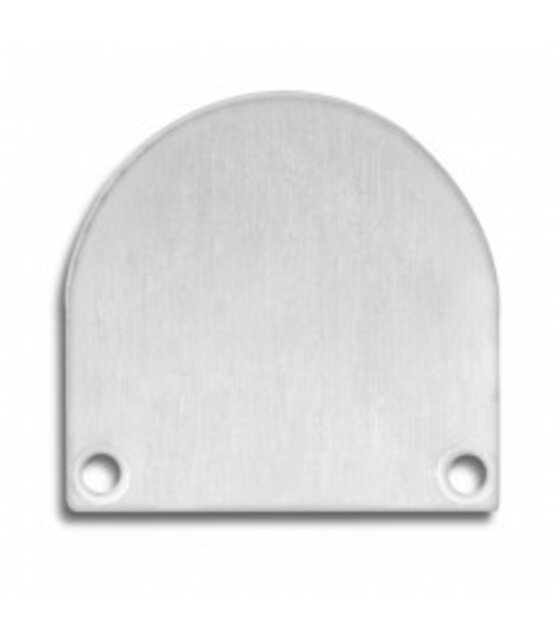 2 x LED profiel eindkapjes inclusief schroeven  XL05ALU.C4