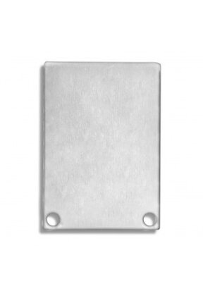 2 x LED profiel eindkapjes inclusief schroeven XL07.C2 - ALU