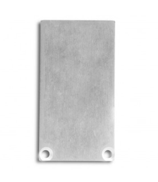 2 x LED profiel eindkapjes inclusief schroeven XL07.C3 - ALU