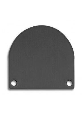 2 x LED profiel eindkappen inclusief schroeven - XL04ZWART.C4