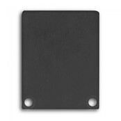 2 x LED profiel eindkappen inclusief schroeven - XL04ZWART.C3