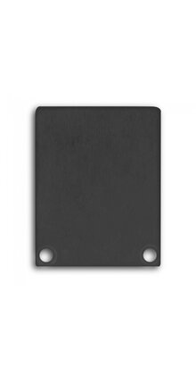 2 x LED profiel eindkappen inclusief schroeven - XL04ZWART.C3