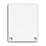 Luksus 2 x LED profiel eindkappen inclusief schroeven - XL04WIT.C3