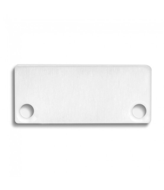 2 x LED profiel eindkappen inclusief schroeven - XL04WIT.C1