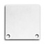 Eindkap voor LED profiel - Luksus LED profiel eindkapjes inclusief schroeven set van 2 XL06WIT.C1