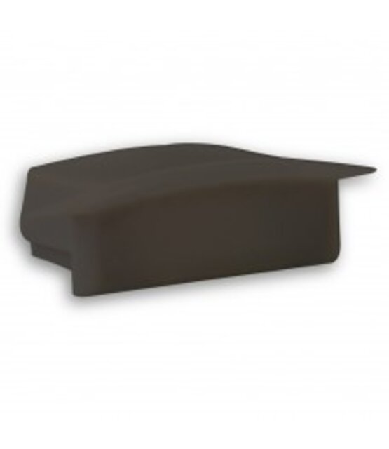 Eindkap voor LED Strip profielen zonder kabeldoorvoer - 08ZWART