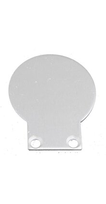 2 x LED profiel eindkapjes inclusief schroeven 360ALU Spica