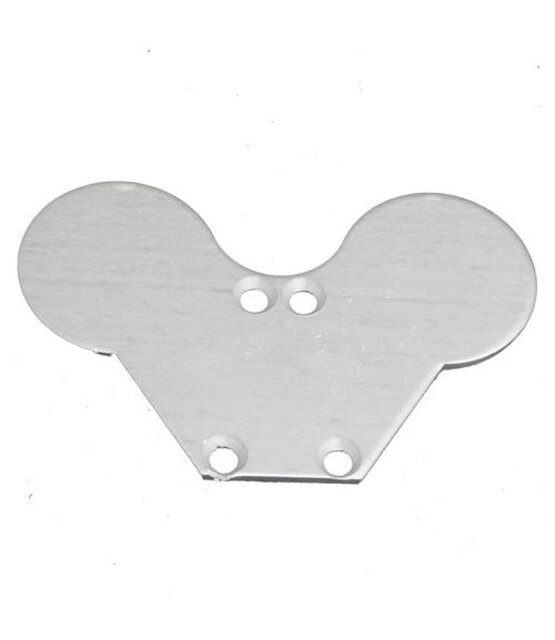 2 x LED profiel eindkapjes inclusief schroeven PL12 Spica