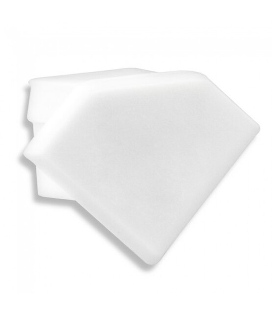 Eindkap zonder kabeldoorvoer - C23WIT