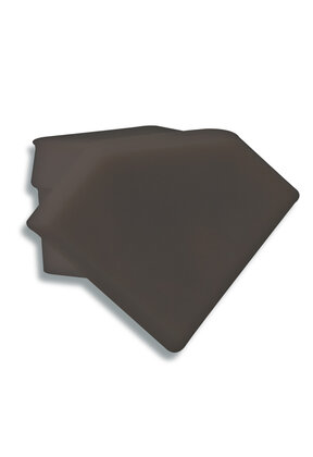 Eindkap zonder kabeldoorvoer - C23ZWART