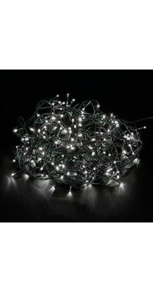 LED kerstboomverlichting 50 meter wit 600 LED lampjes buiten