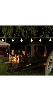 LED partyverlichting – 50 LED – Warm Wit - 14.7M
