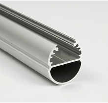 LED profiel kledingstang garderobe met afdekking 28 mm x 29 mm G5