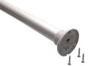 LED profiel kledingstang garderobe met afdekking 28 mm x 29 mm G5