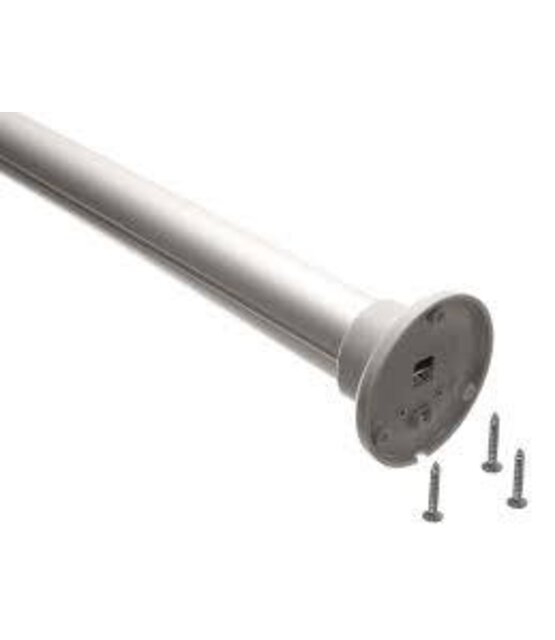 LED profiel kledingstang garderobe met afdekking 28 mm x 29 mm G5