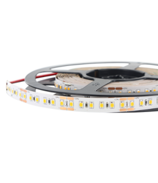 Waterdichte LED Strip 12 Volt 6000k Koud Wit 9,6W 1020lm/meter 120 Led/m IP65 5M Rol