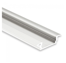 LED profiel inbouw model 50 meter inclusief afdekking 16,80 mm x 5,91mm PL8 (wit)