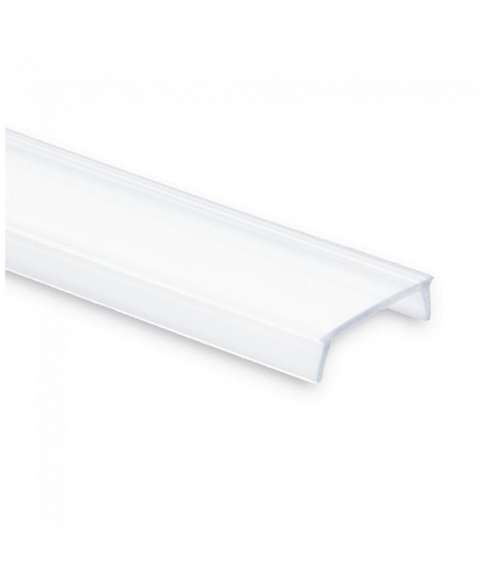 50 meter - LED strip hoek profiel met afdekking 25,66 mm x 18,01 mm -  P23 (wit)