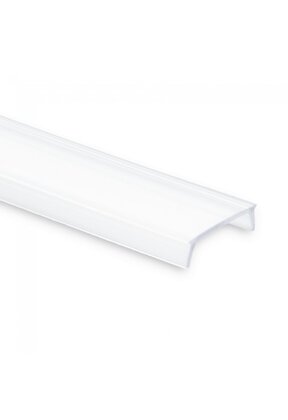 1 meter Losse LED profiel afdekking - Opaal - 11,5 mm