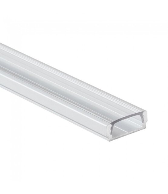 1 meter Losse LED profiel afdekking – Helder – 12,4mm