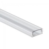 1 meter Losse LED profiel afdekking – Helder – 11,5mm