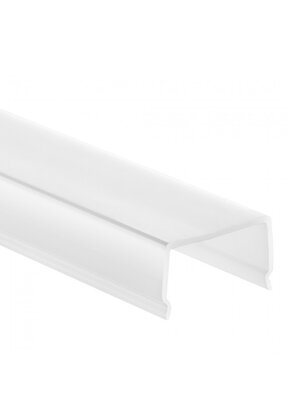 2 meter Losse LED profiel afdekking – Opaal – 25,8mm - C2