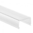 Luksus 2 meter Losse LED profiel afdekking – Opaal – 25,8mm - C2
