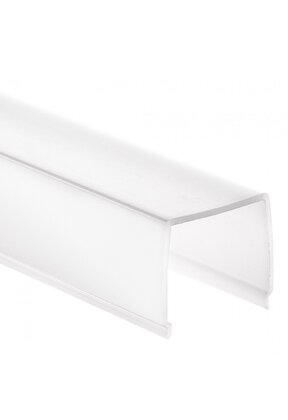 2 meter Losse LED profiel afdekking – Opaal – 25,8mm - C3