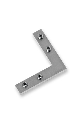 4 x LED profiel XL04 05 06 07 serie verbindingsstuk hoek - inclusief schroeven