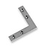 LED profiel montagemateriaal - Luksus 4 x LED profiel XL04 05 06 07 serie verbindingsstuk hoek - inclusief schroeven