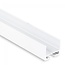 LED profiel montagemateriaal - Luksus Onderprofiel / ophang profiel voor LED profiel - 2 meter - PL10Wit