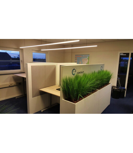 Onderprofiel / ophang profiel voor LED profiel - 1 meter - PL10Wit ✅