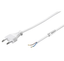 LED voeding stroomkabel – wit of zwart naar keuze – 1 meter