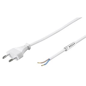 LED voeding stroomkabel – wit of zwart naar keuze – 1 meter