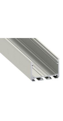 LED XL profiel 2 meter met afdekking 40 mm x 31 mm - XL31ALU